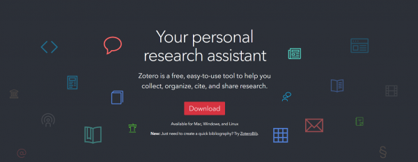 Zotero：文献管理软件笔记